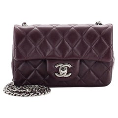 Chanel Classic Single Flap Bag Quilted Lambskin Extra Mini