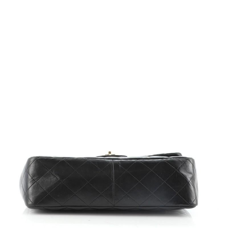 Women's or Men's Chanel Classic Single Flap Bag Quilted Lambskin Jumbo