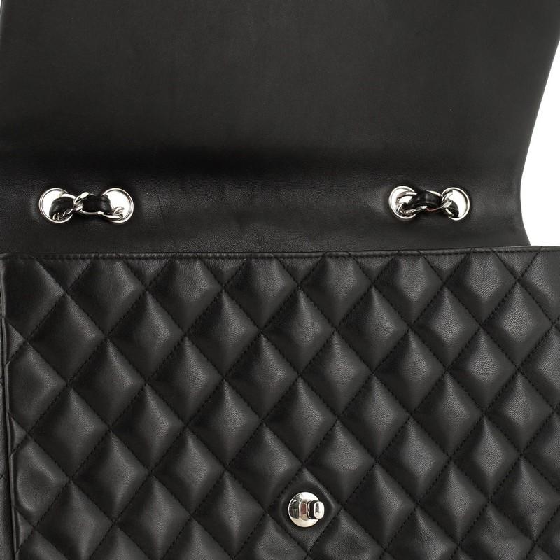 Chanel Classic Single Flap Bag Quilted Lambskin Jumbo 2