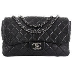 Chanel Classic Single Flap Bag Quilted Lambskin Jumbo