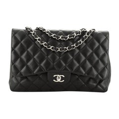 Chanel Classic Single Flap Bag Quilted Lambskin Jumbo