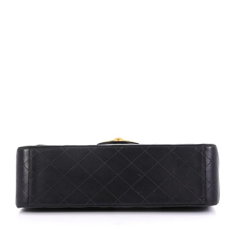 Women's Chanel Classic Single Flap Bag Quilted Lambskin Maxi