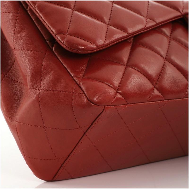 Chanel Classic Single Flap Bag Quilted Lambskin Maxi 1