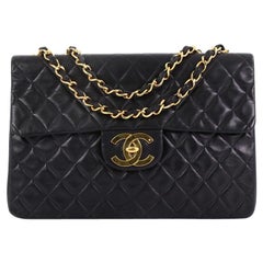 Chanel Classic Single Flap Bag Quilted Lambskin Maxi Chanel Classic Single Flap Bag Quilted Lambskin Maxi
