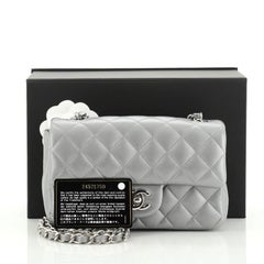 Chanel Classic Single Flap Bag Quilted Lambskin Mini