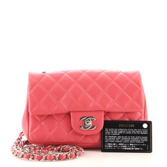 Chanel Classic Single Flap Bag Quilted Lambskin Mini
