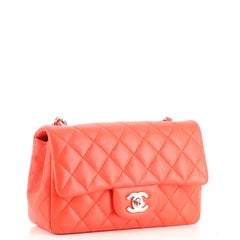 Chanel Classic Single Flap Bag Quilted Lambskin Mini