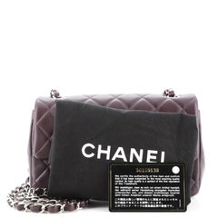 Chanel Classic Single Flap Bag Quilted Lambskin Mini