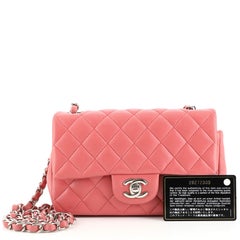 Chanel Classic Single Flap Bag Quilted Lambskin Mini