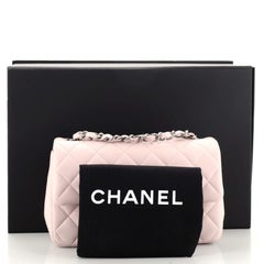 Chanel Classic Single Flap Bag Quilted Lambskin Mini
