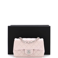 Chanel Classic Single Flap Bag Quilted Lambskin Mini