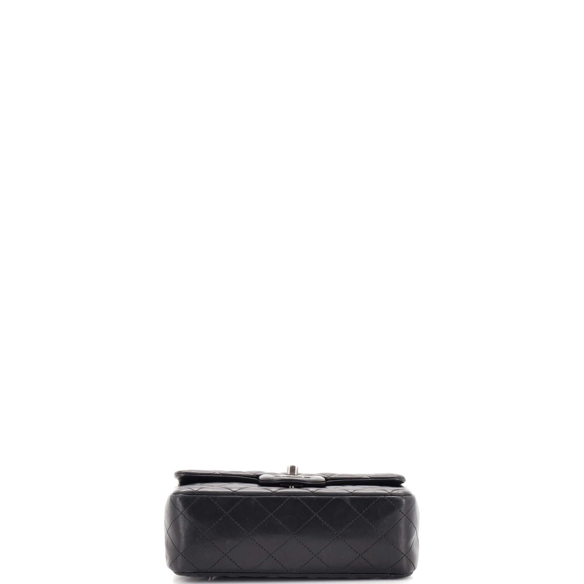 Chanel Classic Single Flap Bag Quilted Lambskin Mini 1