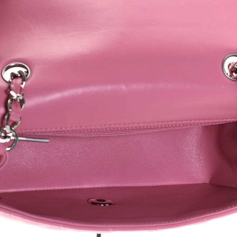 Chanel Classic Single Flap Bag Quilted Lambskin Mini at 1stDibs