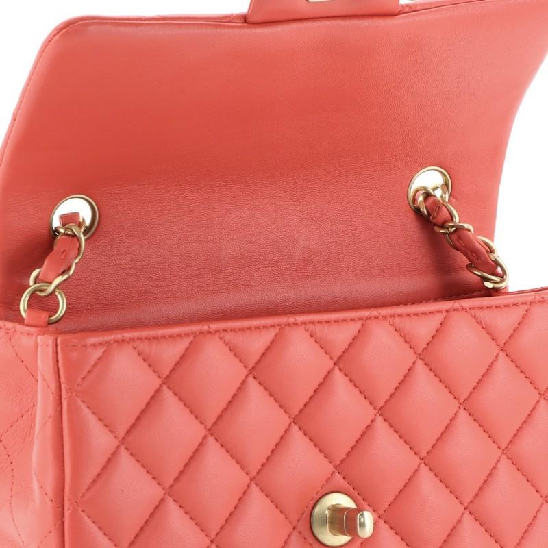Chanel Classic Single Flap Bag Quilted Lambskin Mini 2