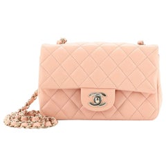 Chanel Classic Single Flap Bag Quilted Lambskin Mini