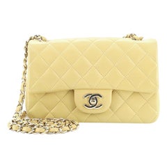 Chanel Classic Single Flap Bag Quilted Lambskin Mini