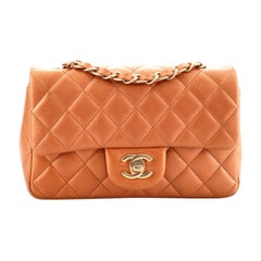 Chanel Classic Single Flap Bag Quilted Lambskin Mini