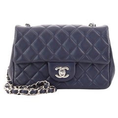 Chanel Classic Single Flap Bag Quilted Lambskin Mini