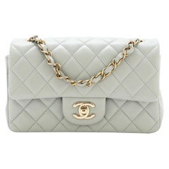 Chanel Classic Single Flap Bag Quilted Lambskin Mini