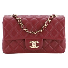 Chanel Classic Single Flap Bag Quilted Lambskin Mini