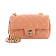 Chanel Classic Single Flap Bag Quilted Lambskin Mini 