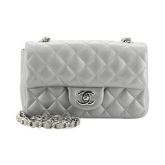 Chanel Classic Single Flap Bag Quilted Lambskin Mini