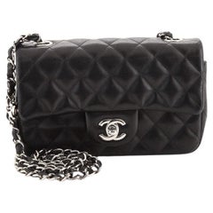 Chanel Classic Single Flap Bag Quilted Lambskin Mini