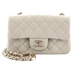 Chanel Classic Single Flap Bag Quilted Lambskin Mini Chanel Classic Single Flap Bag Quilted Lambskin Mini