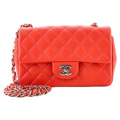 Chanel Classic Single Flap Bag Quilted Lambskin Mini
