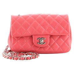 Chanel Classic Single Flap Bag Quilted Lambskin Mini