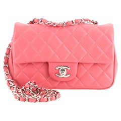 Chanel Classic Single Flap Bag Quilted Lambskin Mini