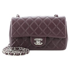 Chanel Classic Single Flap Bag Quilted Lambskin Mini