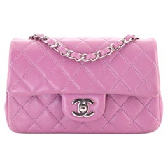 Chanel Classic Single Flap Bag Quilted Lambskin Mini