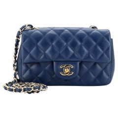 Chanel Classic Single Flap Bag Quilted Lambskin Mini