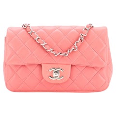 Chanel Classic Single Flap Bag Quilted Lambskin Mini