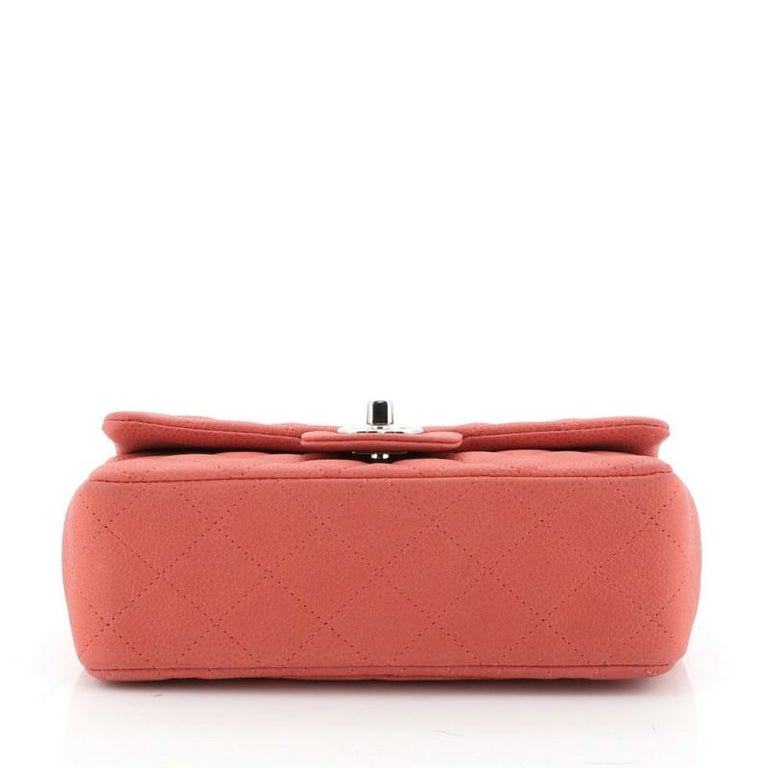 Chanel Classic Single Flap Bag Quilted Matte Caviar Mini at 1stDibs ...