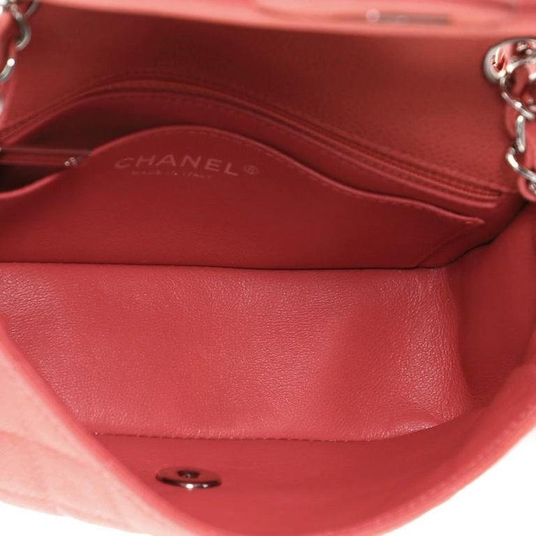 Chanel Classic Single Flap Bag Quilted Matte Caviar Mini at 1stDibs ...
