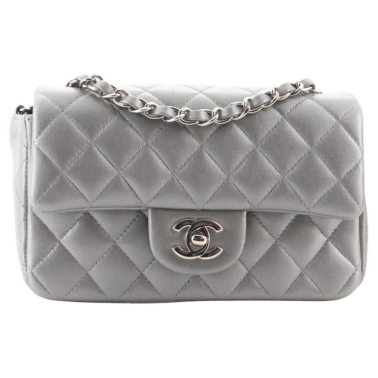 Chanel Classic Single Flap Bag Quilted Lambskin Mini Auction
