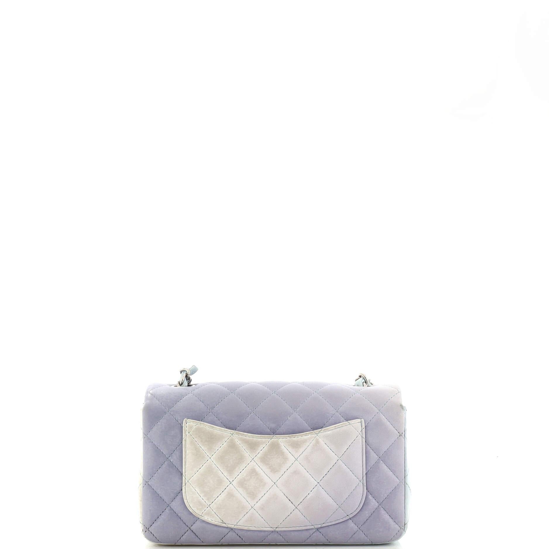 Women's Chanel Classic Single Flap Bag Quilted Ombre Lambskin Mini