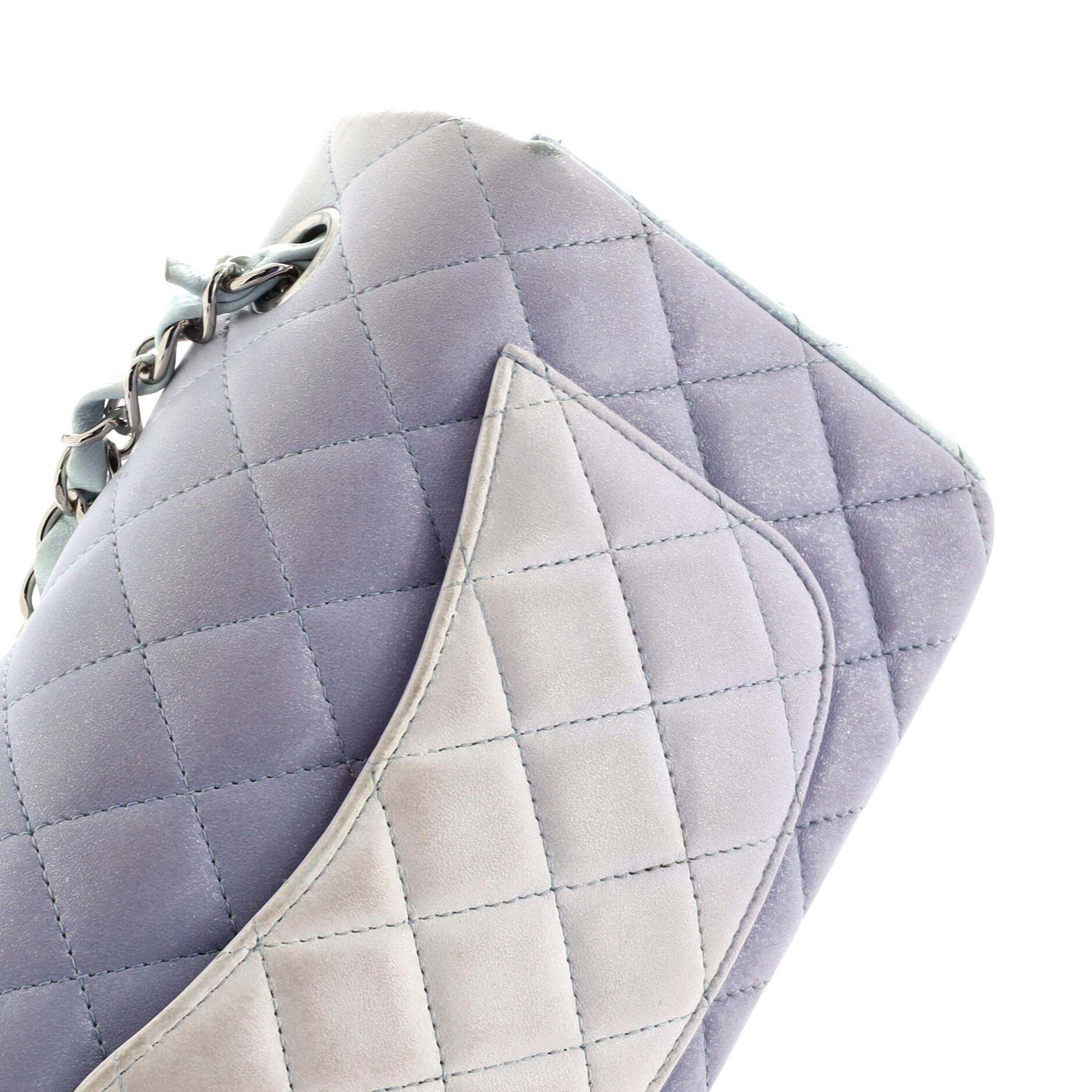 Chanel Classic Single Flap Bag Quilted Ombre Lambskin Mini 3