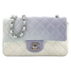 Chanel Classic Single Flap Bag Quilted Ombre Lambskin Mini