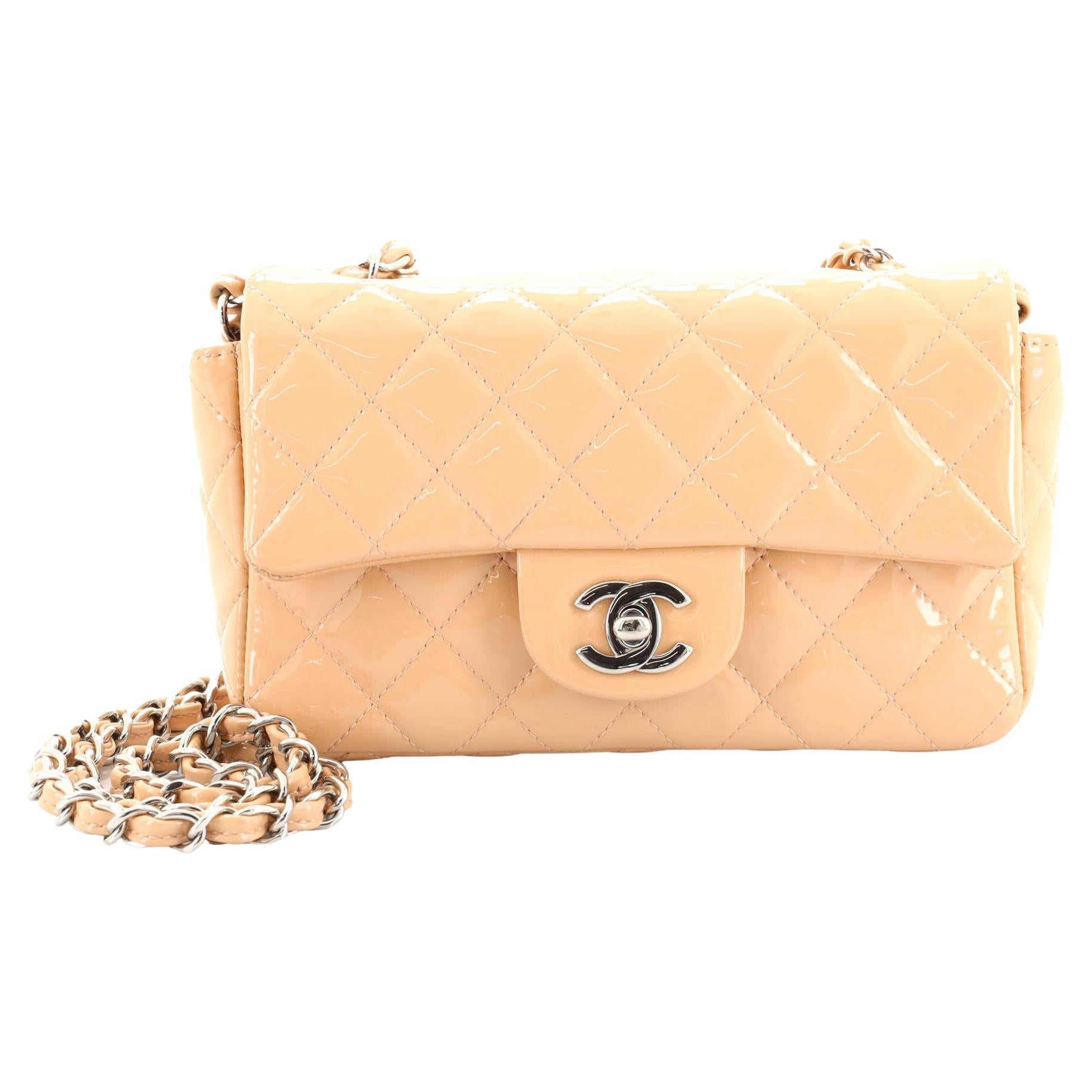 Chanel Classic Single Flap Bag Quilted Matte Caviar Mini at 1stDibs ...