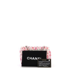 Chanel Classic Single Flap Bag Quilted Tweed and Ribbon Mini
