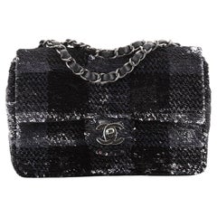 Chanel Classic Single Flap Bag Sequins Mini