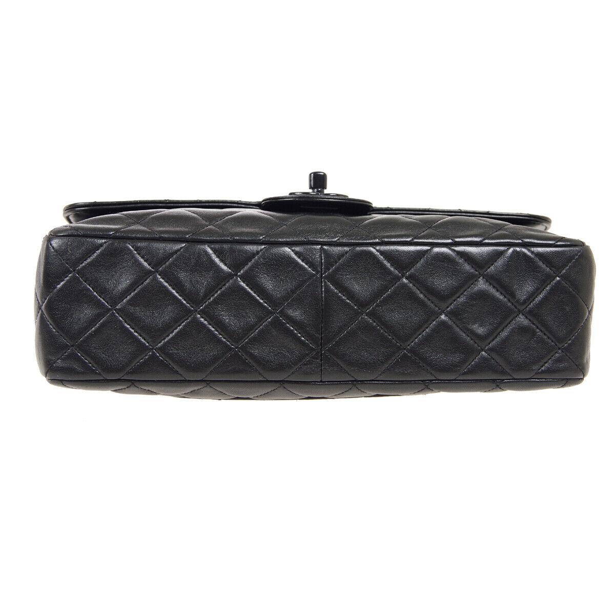 Black Chanel Classic Single Flap Medium Bag