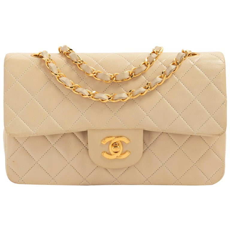 Chanel Classic Small 2.55 Double Flap Quilted Lambskin Bag