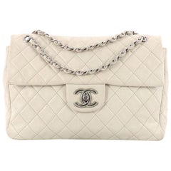 Chanel Classic Soft Flap Bag Quilted Caviar Maxi 