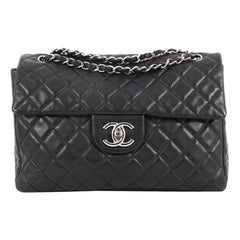 Chanel Classic Soft Flap Bag Quilted Caviar Maxi