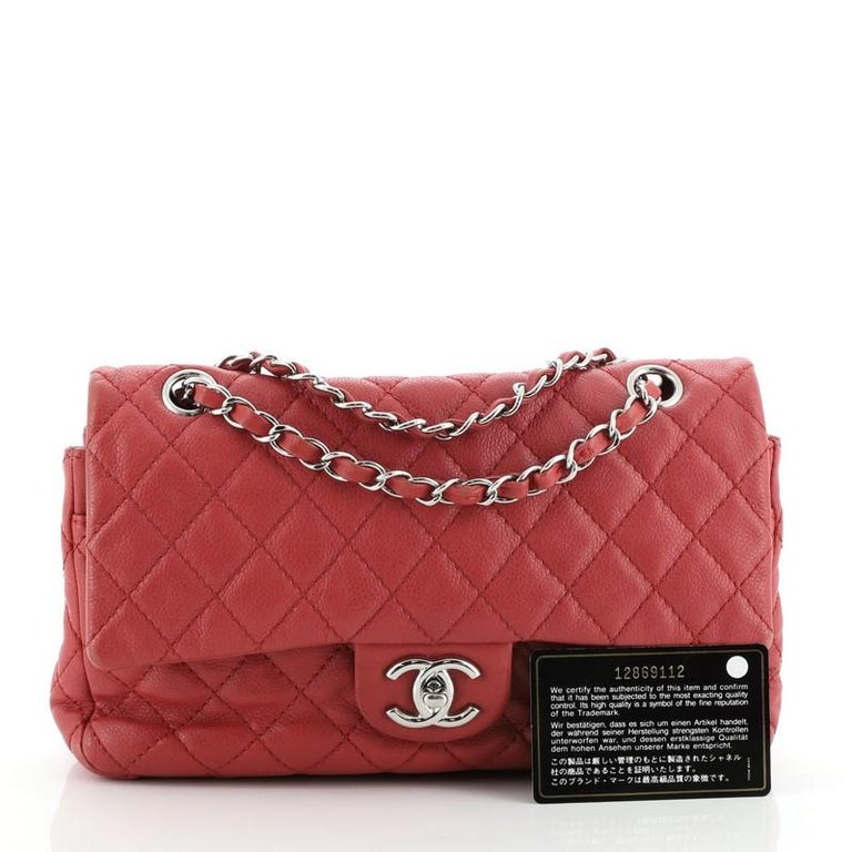 Chanel Classic Soft Flap Bag Quilted Caviar Medium at 1stDibs