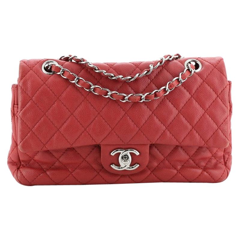 Chanel Classic Soft Flap Bag Quilted Caviar Medium